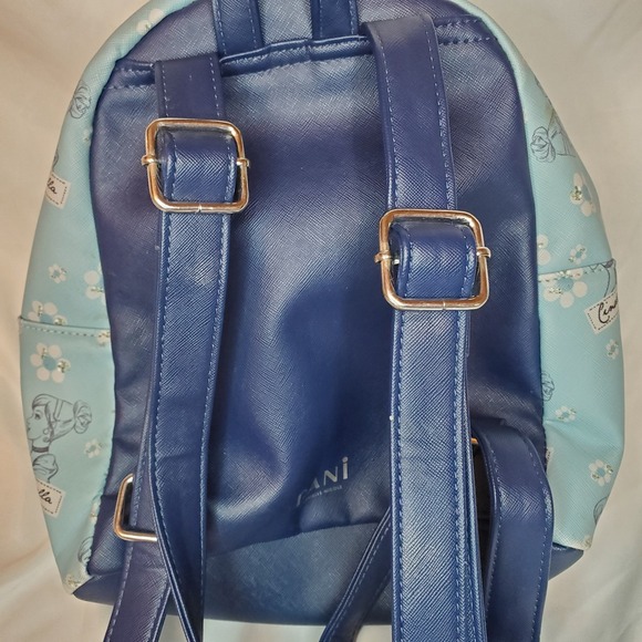 Dani‎ by Danielle Nicole Disney Princess Cinderella Teal Dark Blue Mini Backpack - Picture 6 of 11